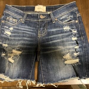 BKE Denim Stella Low Rise Women’s size 24 denim shorts
